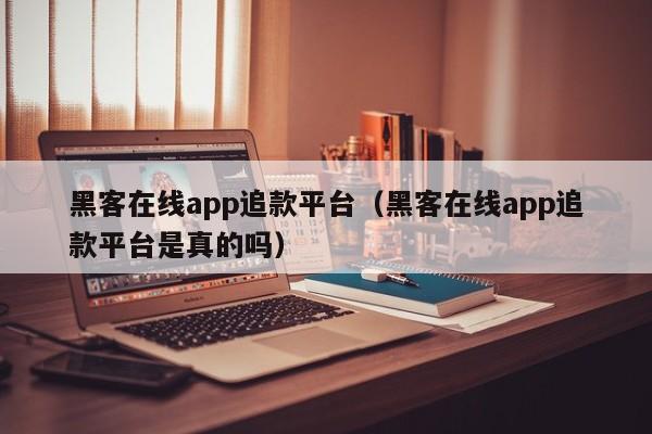 黑客在线app追款平台（黑客在线app追款平台是真的吗）